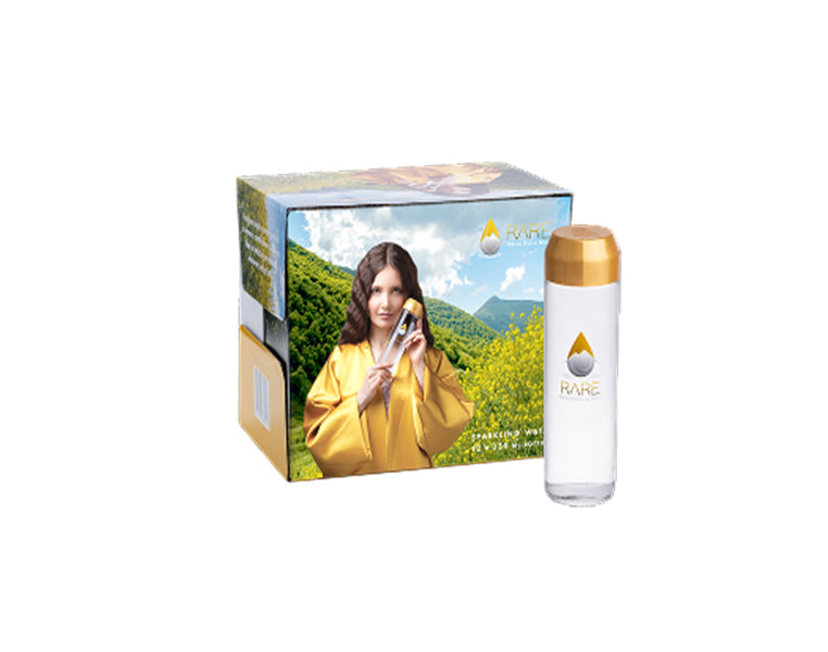 Natural Mineral Sparkling Water 800ml - Glass