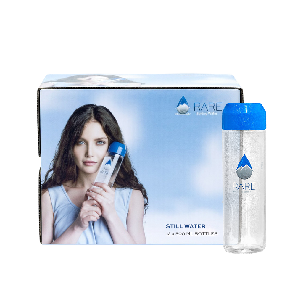 Water Natural Mineral Spring Water 500ml - Glass